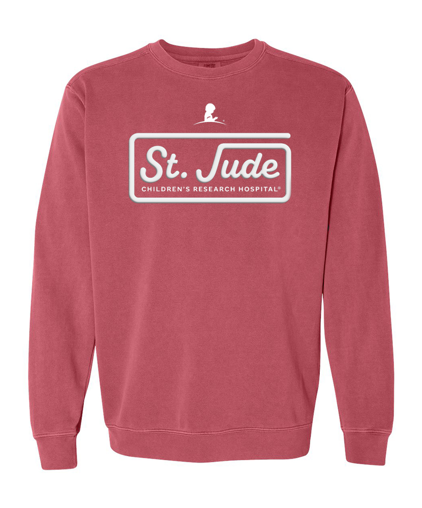 Primary image St. Jude Comfort Colors Sweatshirt